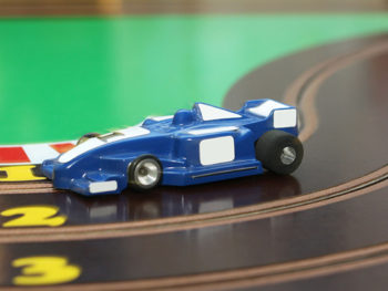Racing Car on Toy Track