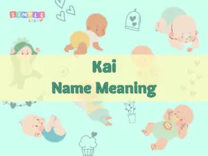 Kai Name Meaning
