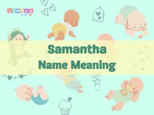 Samantha Name Meaning