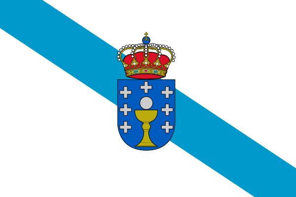 Galicia, Spain flag